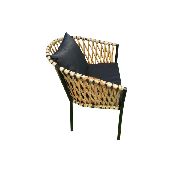 Кресло из искусственной  ленты 16мм Марсель 